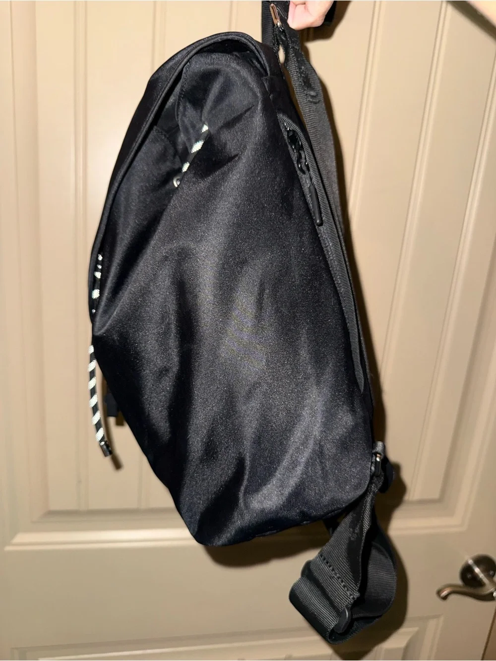 Lululemon Nylon Drawstring Bucket Backpack 10L Black